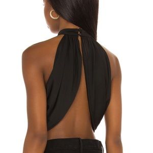 Superdown wrap top